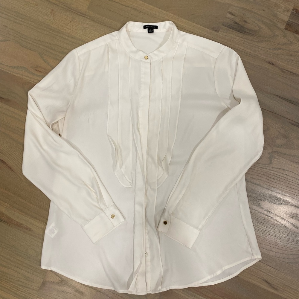 Ann Taylor Ruffle Top